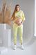 Спортивний костюм для вагітних 2149(50) 1462, S, жовтий