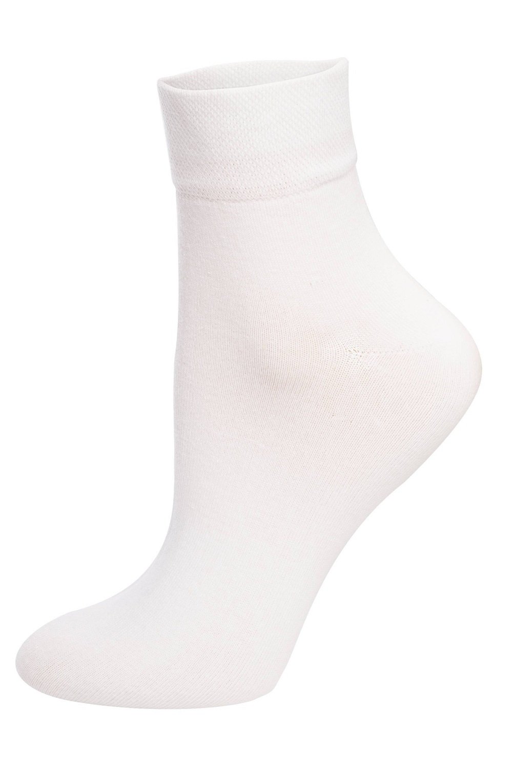 Чоловічі шкарпетки класичні однотонні Italian Fashion M06, 45-47, білий