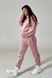 Спортивный костюм для беременных 2229(8) 1642, S, Пудрово-рожевий