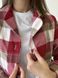 Жіноча піжама домашній костюм 3-ка у клітинку COSY (штани+сорочка+футболка) червоно/біла 10647394 фото 8 Kolgotochka