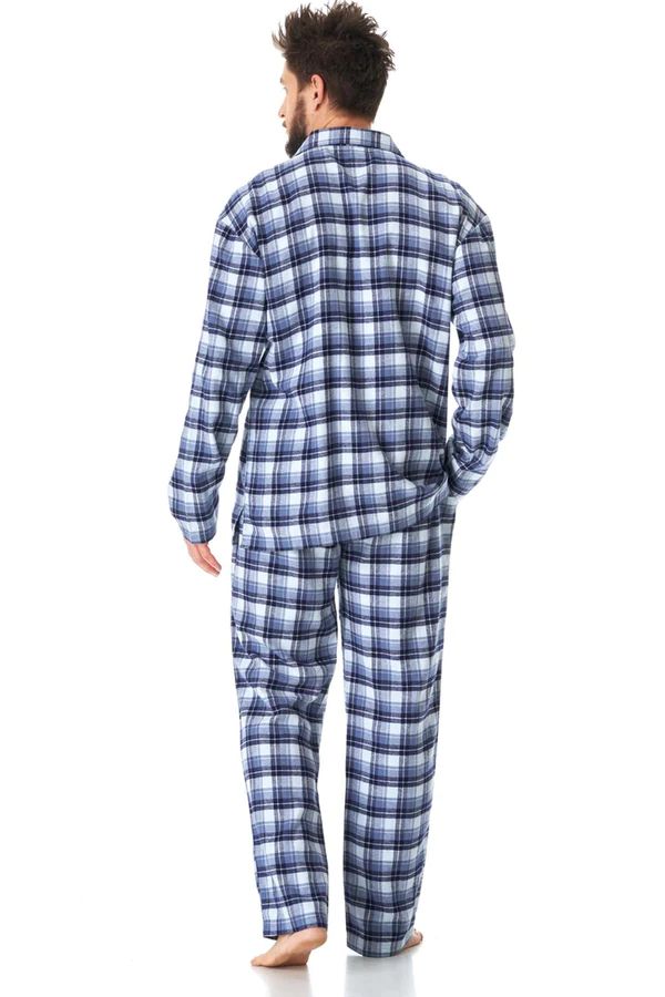 Мужская пижама с фланели в клетку Key MNS 426 B23 17879 фото Колготочка