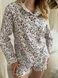 Женская мусліновая пижама COSY краски на белом шорты + рубашка 11871222 фото 4 Kolgotochka