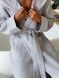 Халат мужской кимоно COSY с капюшоном вафельный 10011168 фото 7 Kolgotochka