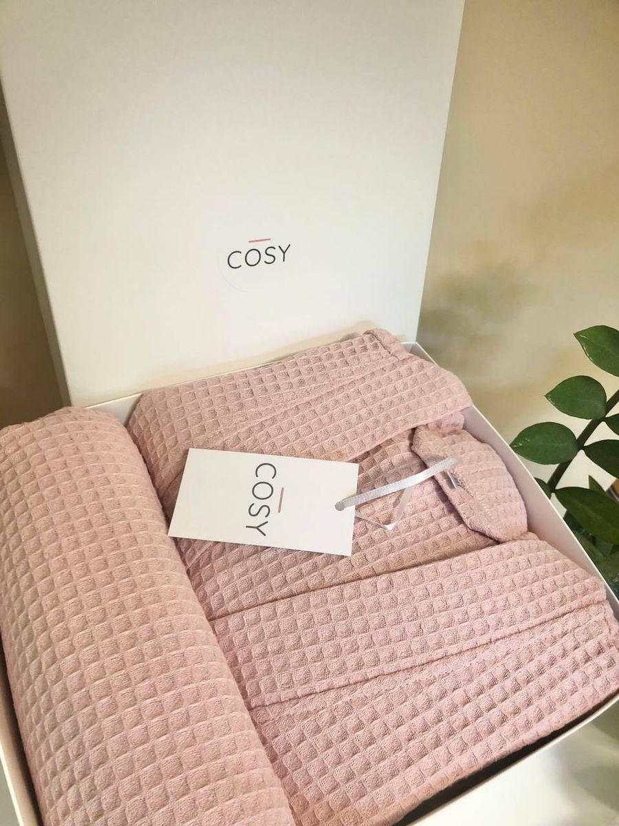 Подарочный набор COSY Barbie Халат кимоно с полотенцем в коробке 11305699 фото Колготочка