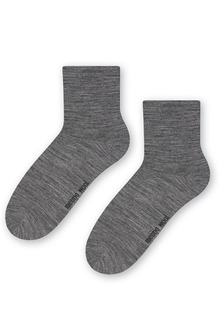Шкарпетки з вовни мериноса Steven 130/007, 38-40, сірий