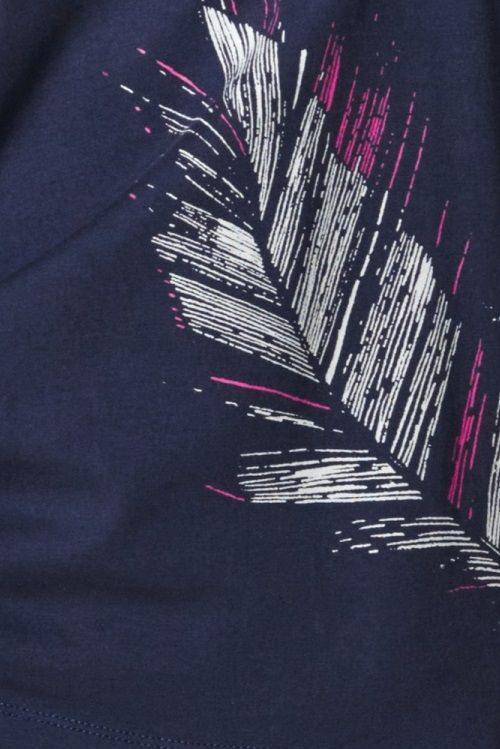 Піжама жіноча з фланелевими штанами Key LNS 441 17325 фото Колготочка