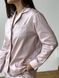 Пижамный женский комплект COSY 3-ка из сатина (рубашка+штаны+шорты) Pearl пильная пудра 10910271 фото 7 Kolgotochka