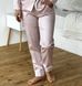 Пижамный женский комплект COSY 3-ка из сатина (рубашка+штаны+шорты) Pearl пильная пудра 10910271 фото 8 Kolgotochka