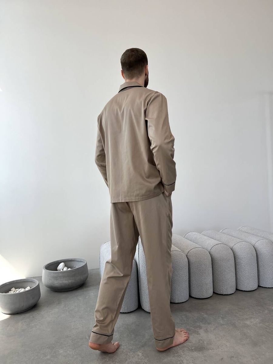 Піжама чоловіча COSY з cатину (штани+сорочка) 10907523 фото Колготочка