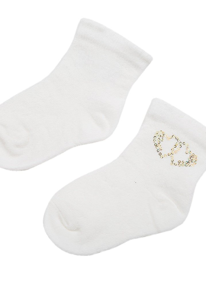 Шкарпетки дитячі Milusie B 2261, 14-16, білий