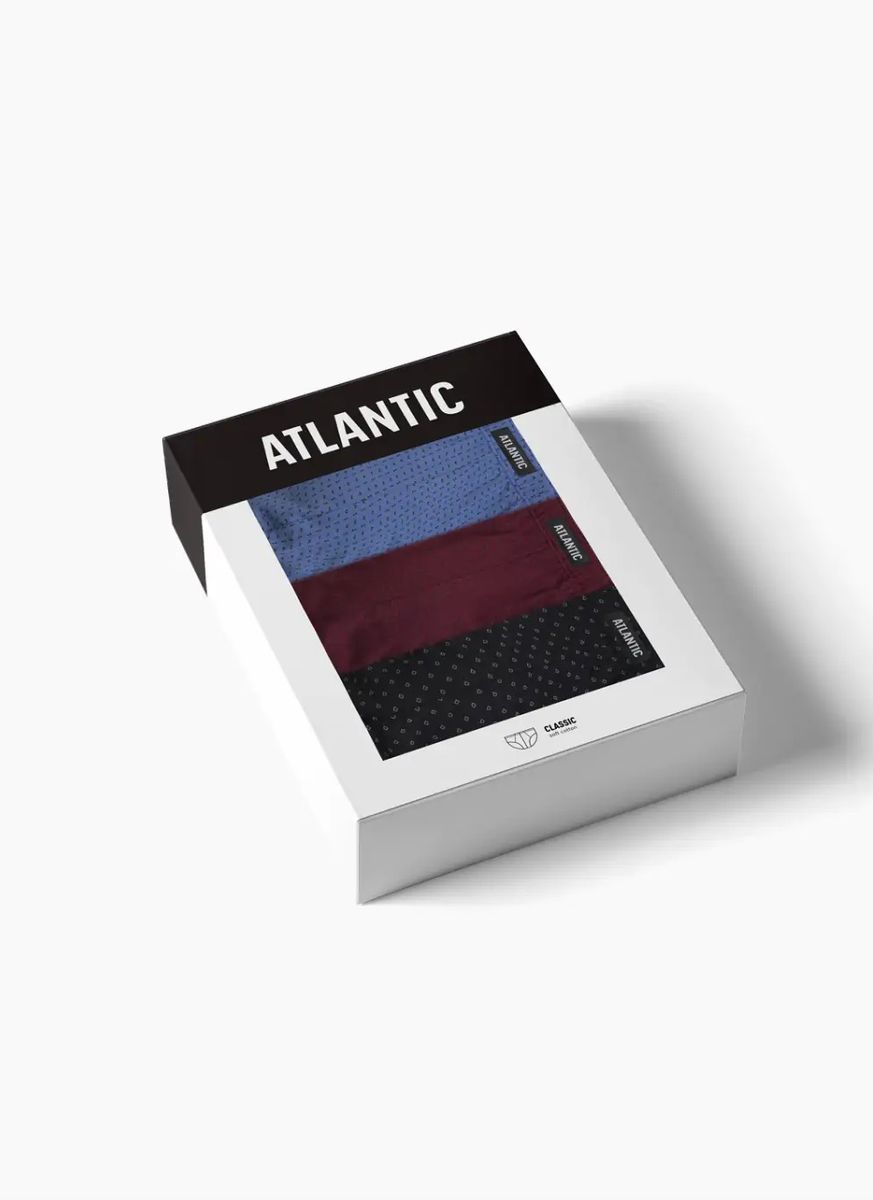 Сліпи чоловічі 3 штуки Atlantic 3MP-179 18634 фото Колготочка