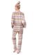 Фланелевая теплая женская пижама в клетку Key LNS 448 B23 17903 фото 2 Kolgotochka