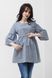 Блуза для беременных 1829 0000, M, сірий