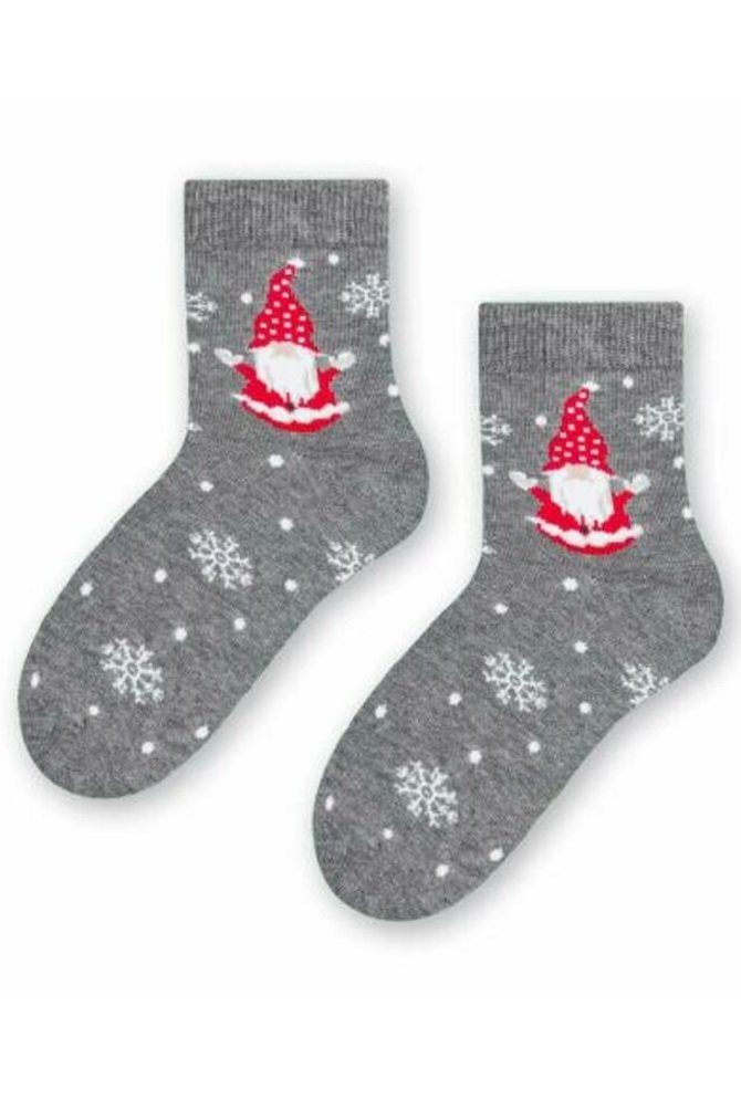 Шкарпетки дитячі Steven 014/350, 29-31, сірий