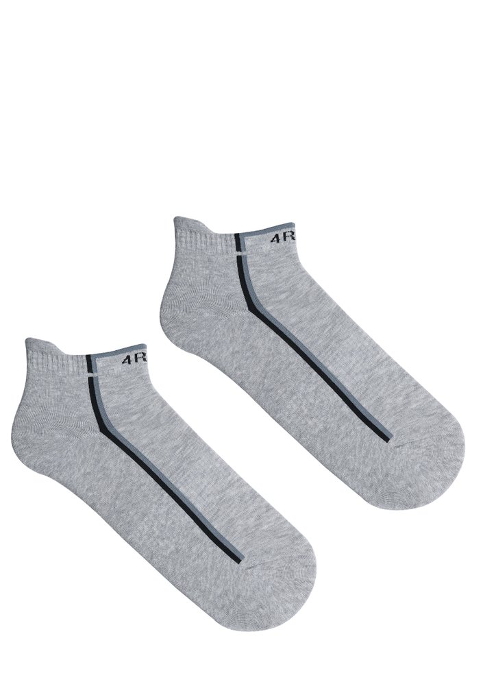 Чоловічі шкарпетки короткі з махровою стопою Marilyn Men Short ST 02, 42-44, меланж