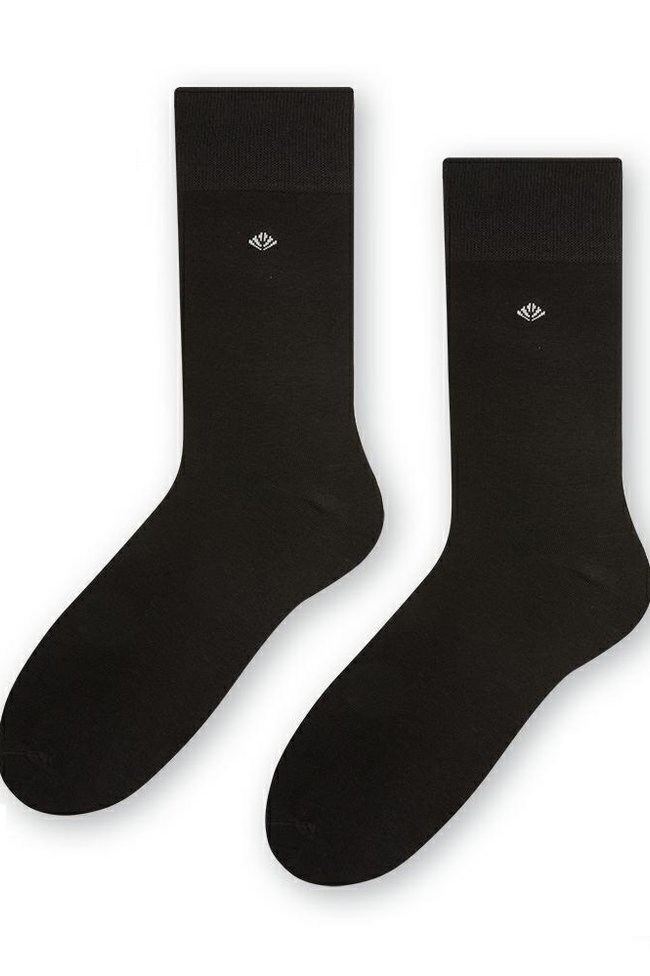 Шкарпетки чоловічі Steven 056 /099 (чорні) з делікатною гумкою 18100 фото Колготочка