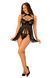 Комплект babydoll рубашка и трусики Obsessive Elizenes 16788 фото 3 Kolgotochka