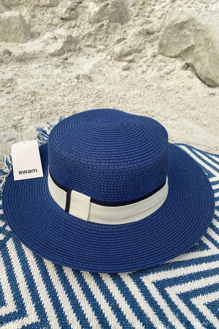Шляпа плетеная SWAM SH-202010, універсальний, синій
