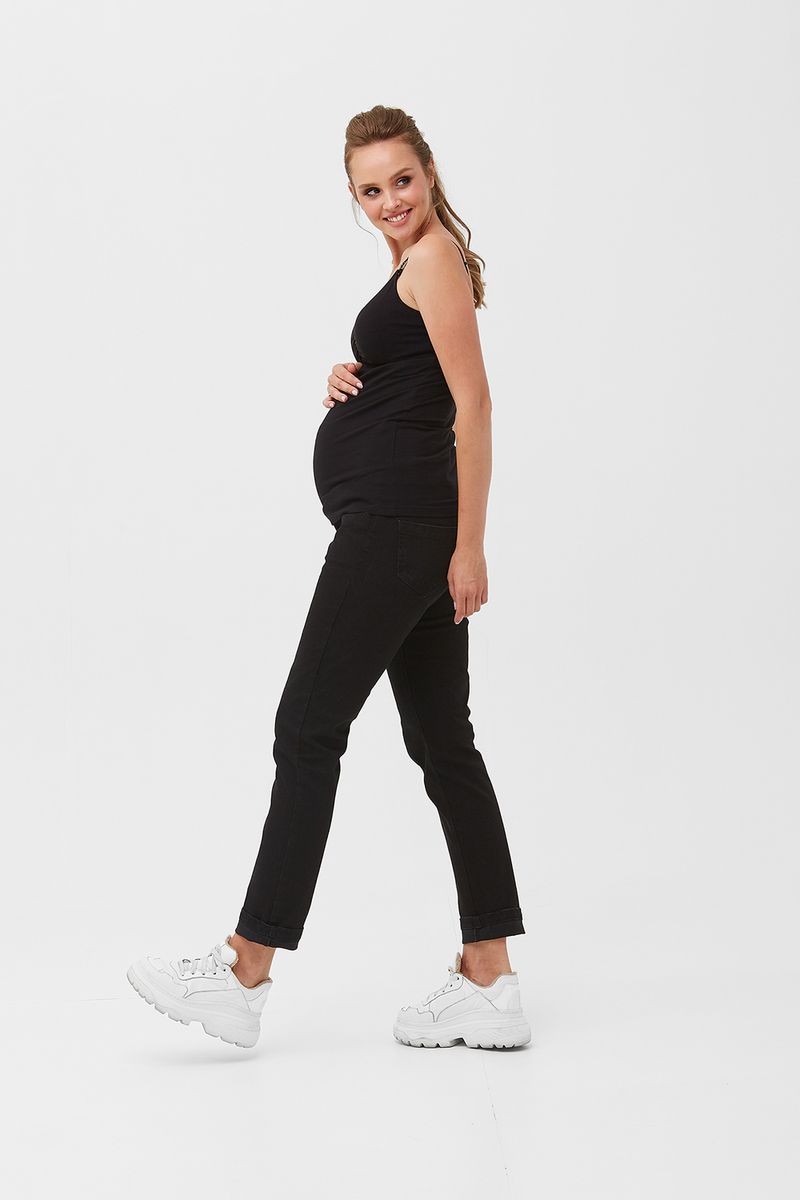 Черные джинсы для беременных 1981 0056 4229 фото Колготочка