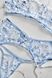 Комплект білизни з срібними ланцюжками Estesso Blue (бра, трусики, пояс, підвязки) 17662 фото 2 Kolgotochka