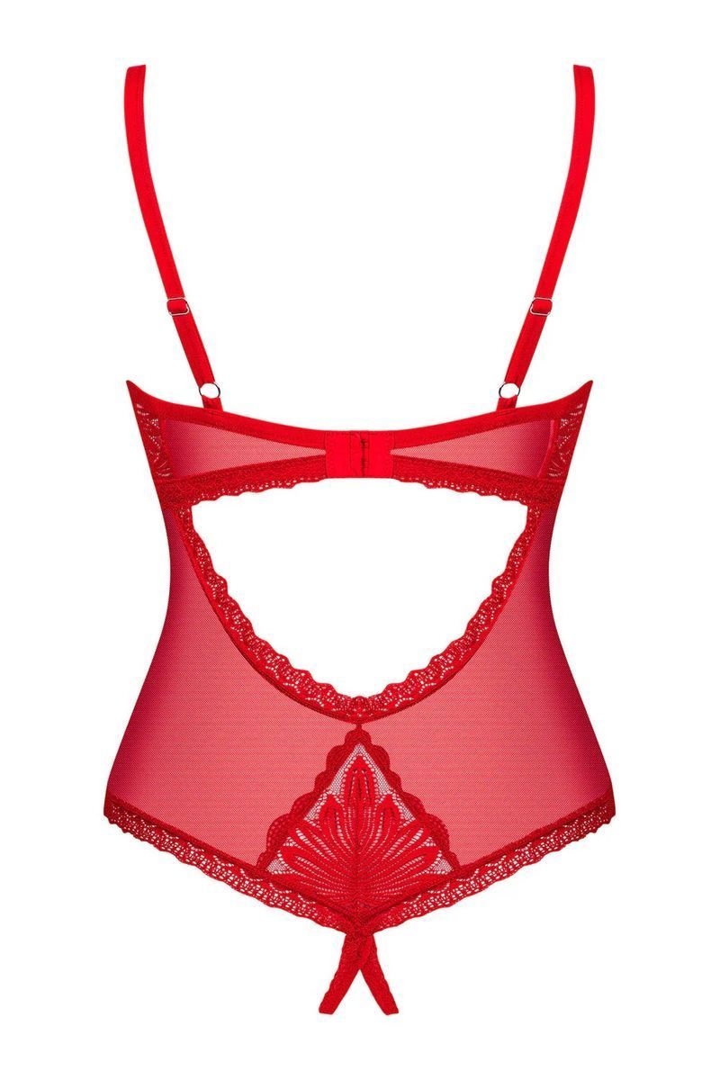 Боди открытое Obsessive Chilisa 18899 фото Колготочка