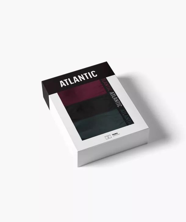 Боксерки чоловічі 3 штуки Atlantic 3MH-011 18829 фото Колготочка