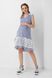 Платье для беременных 1954 1034, S, блакитний