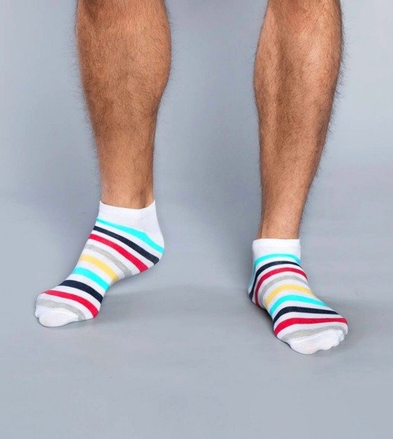 Шкарпетки чоловічі Italian Fashion S68 DOMINO стопки, 42-44, білий