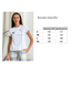 Піжамний комплект COSY жіночі шорти з сатину Pearl пильна пудра з футболкою біла 11356673 фото 7 Kolgotochka