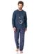 Хлопковая мужская пижама с брюками в клетку Key MNS 616 B23 17907 фото 1 Kolgotochka