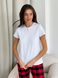Женская футболка COSY белая стрейч-кулир 10002851 фото 1 Kolgotochka