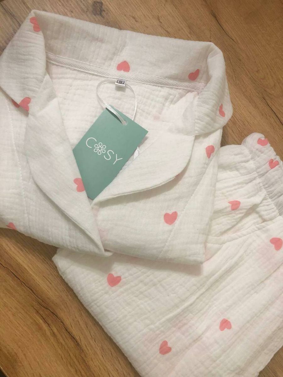 Женская муслинова пижама COSY брюки+рубашка 11810456 фото Колготочка