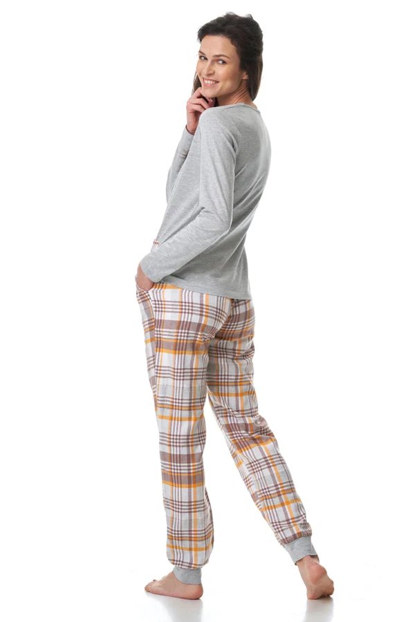 Женская пижама с брюками в клетку Key LNS 458 B23 17904 фото Колготочка