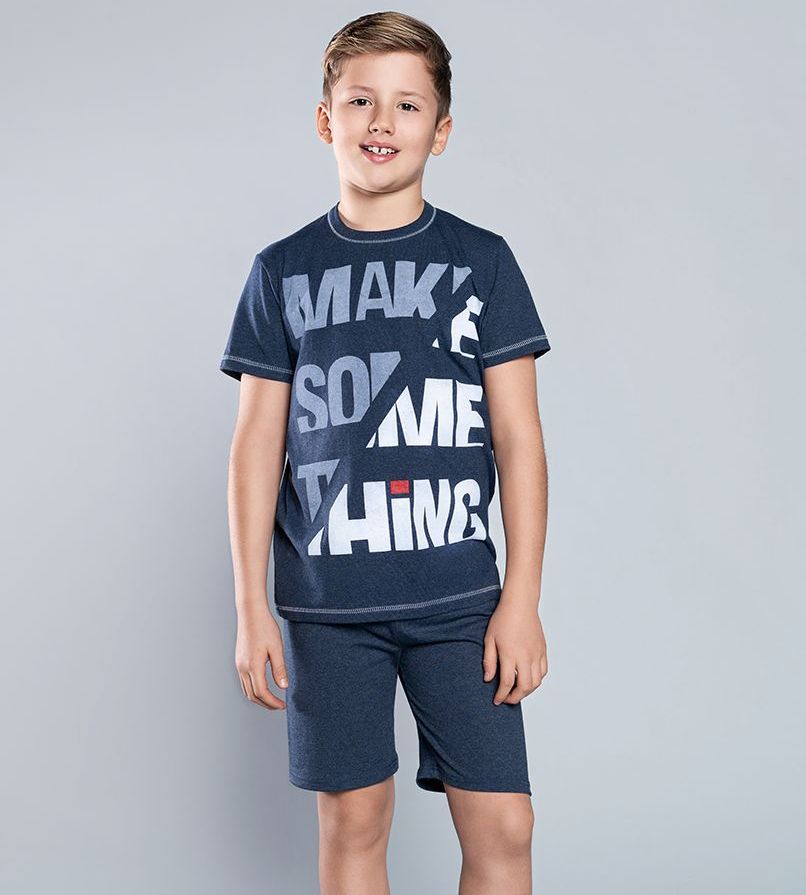 Піжама дитяча Italian Fashion MORIS (хлопчик) короткий рукав/шорти 12924 фото Колготочка