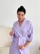 Муслиновый женский подарочный комплект COSY халат+рубашка лаванда в упаковке 11379267 фото 3 Kolgotochka