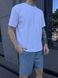 Мужская футболка COSY стрейч кулир с коротким рукавом белая 10943419 фото 4 Kolgotochka