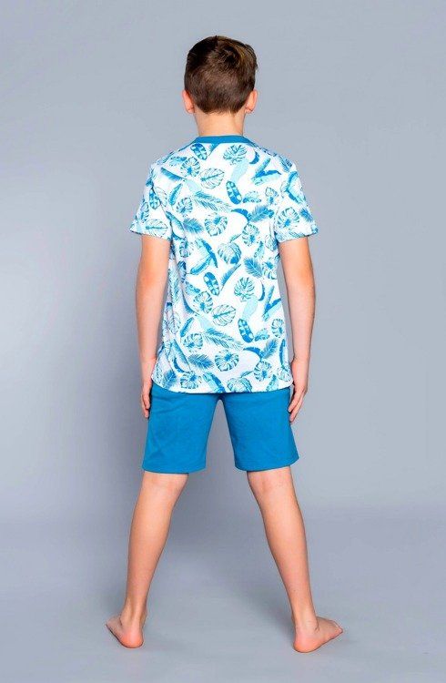 Пижама детская Italian Fashion ROMANO (мальчик) 8-14г. короткий рукав/шорты 12926 фото Колготочка