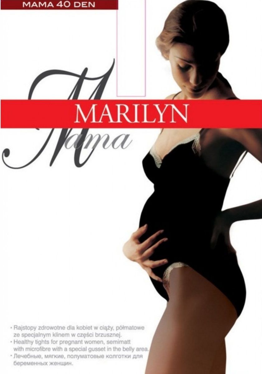 Колготки Marilyn 40 den Mama (для беременных) 4487 фото Колготочка