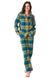 Фланелевая теплая женская пижама в клетку Key LNS 407 Big 17914 фото 6 Kolgotochka