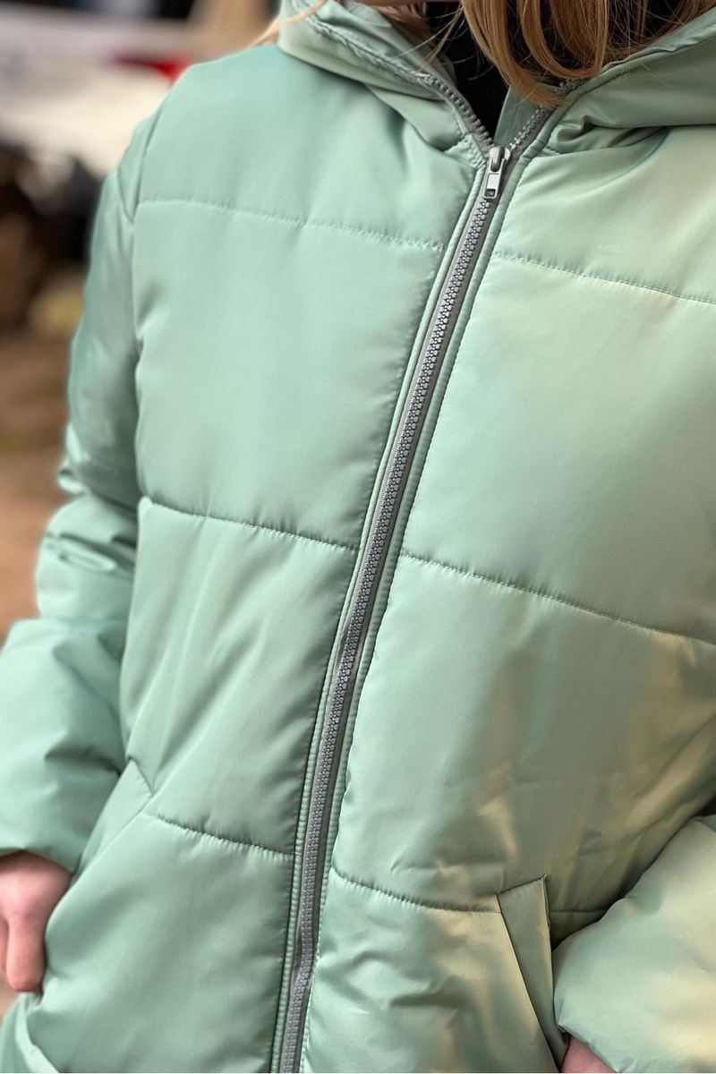 Куртка 2 в 1 Фисташковая Alexa для беременных 1780 1430 4279 фото Колготочка