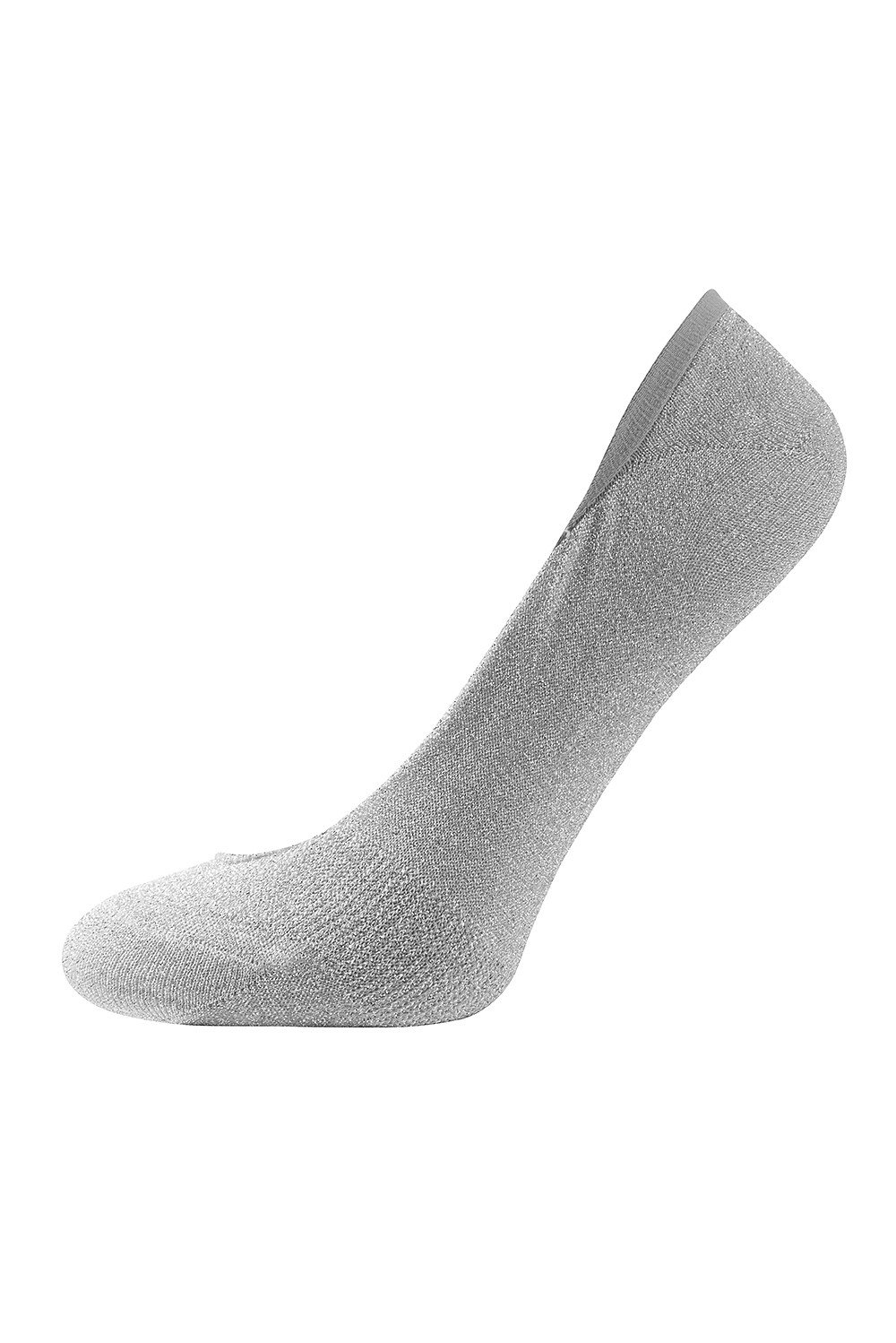 Шкарпетки жіночі Italian Fashion K59 підслідники, 35-37, срібний