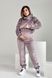 Спортивний костюм для вагітних 2229(8) 1642, S, Пудрово-бузковий