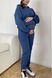 Спортивный костюм для беременных 2113(2317) 1573, S, Колір джинс