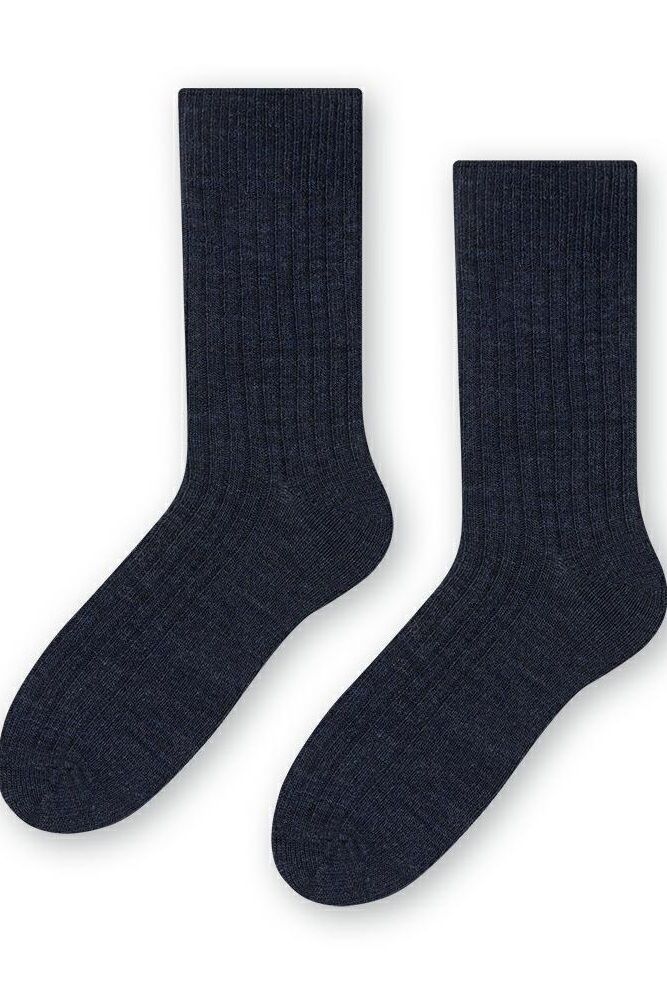 Шкарпетки чоловічі високі з вовною альпаки Steven 044 /005 17981 фото Колготочка