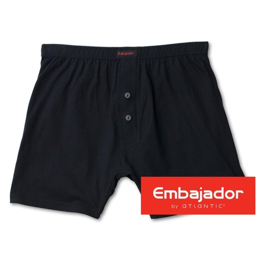 Труси Embajador ECB 002 (чоловічі, боксерки), XL, чорний