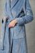 Трикотажний халат з дрібним клітковим малюнком Key LGL 115 B20 15175 фото 3 Kolgotochka
