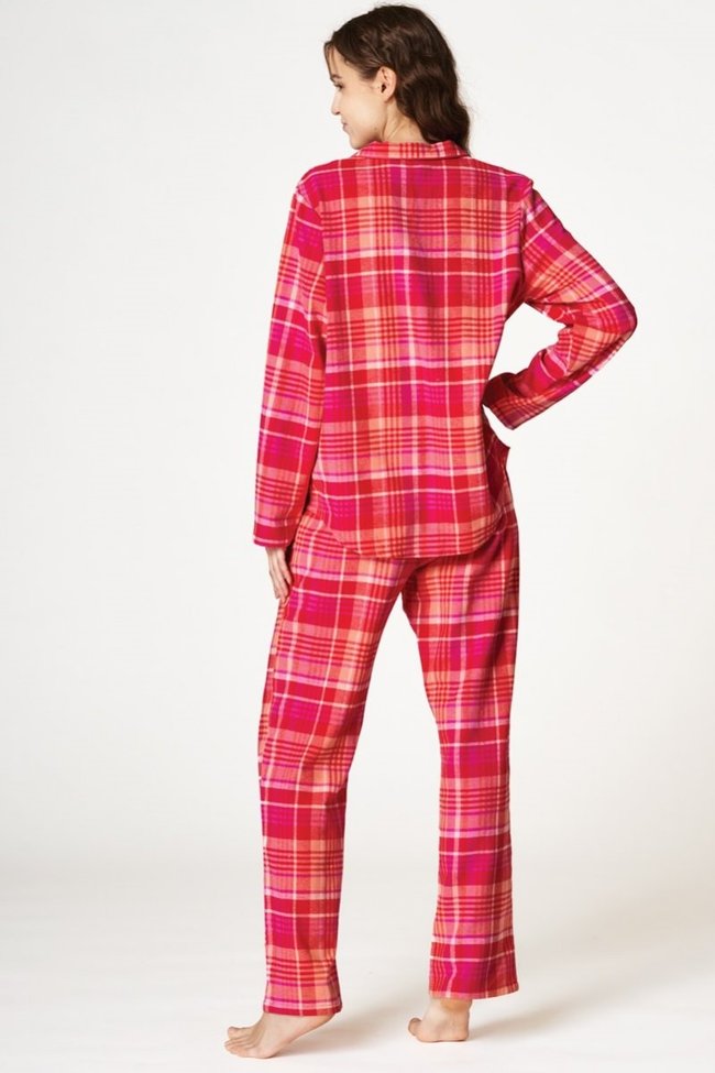 Фланелевая женская пижама Key LNS 433 17390 фото Колготочка