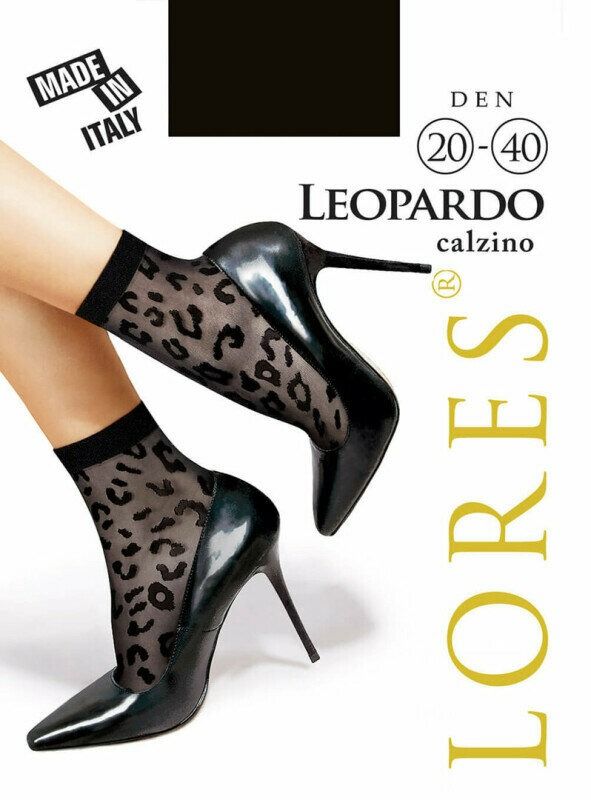 Шкарпетки леопардові Lores 20-40 den Leopardo 17365 фото Колготочка