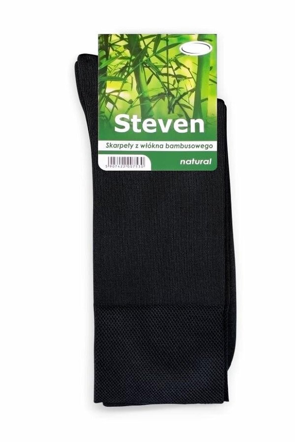 Мужские бамбуковые носки Steven 086, 45-47, синій
