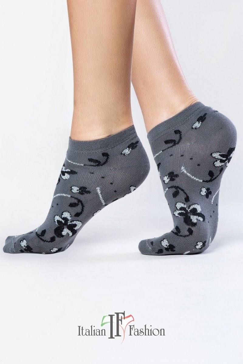 Шкарпетки жіночі Italian Fashion S12 бамбук стопки, 35-37, беж